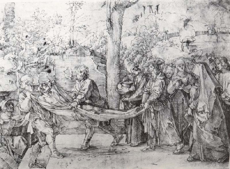 Albrecht Durer The Deposition of Christ oil painting image